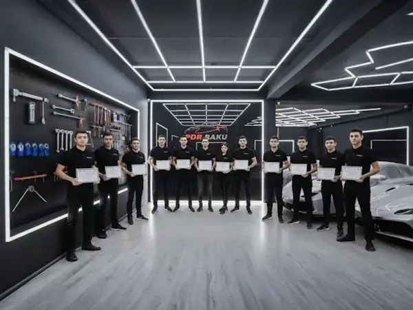 PDR Baku detailing ustaxanası - Bakıda boyasız əzik təmiri mərkəzi